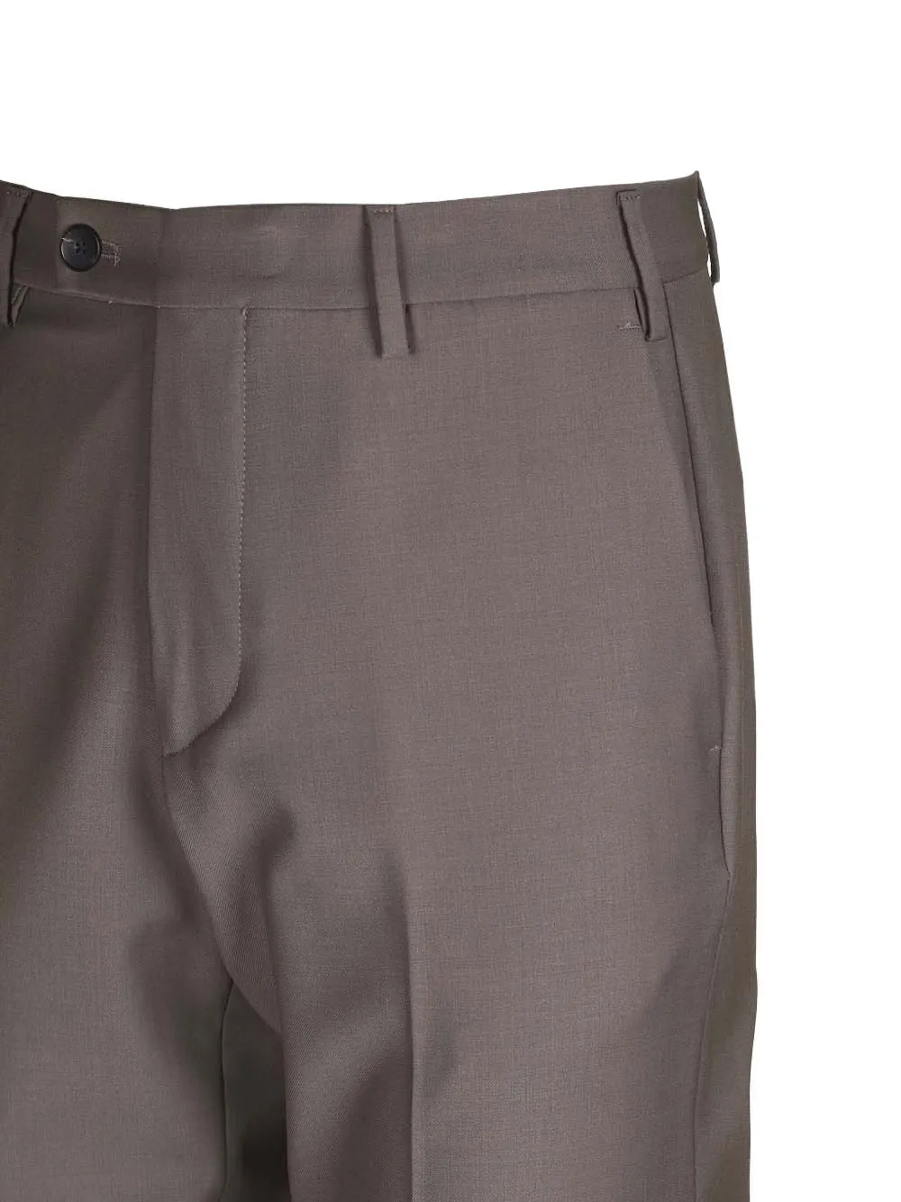 michael coal button-fastening trousers | Tailored Pants | Image 2