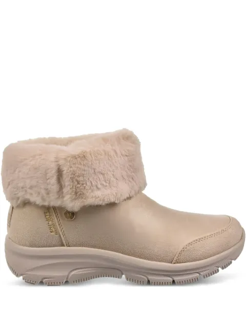 Skechers faux-fur cuff ankle boots