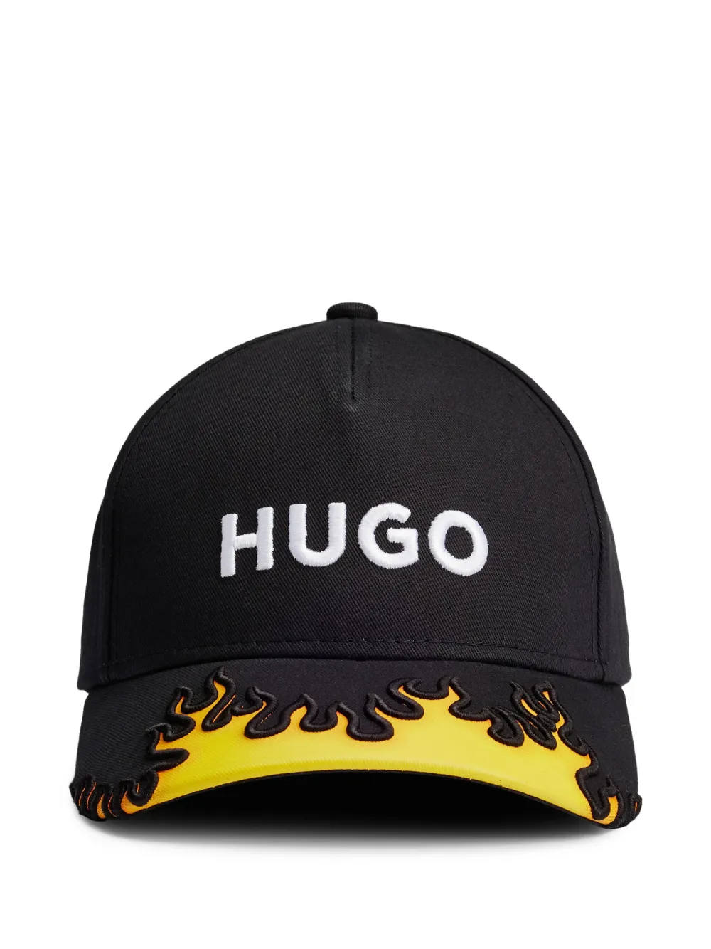 HUGO Boné com detalhe de chama | Preto | Image 1
