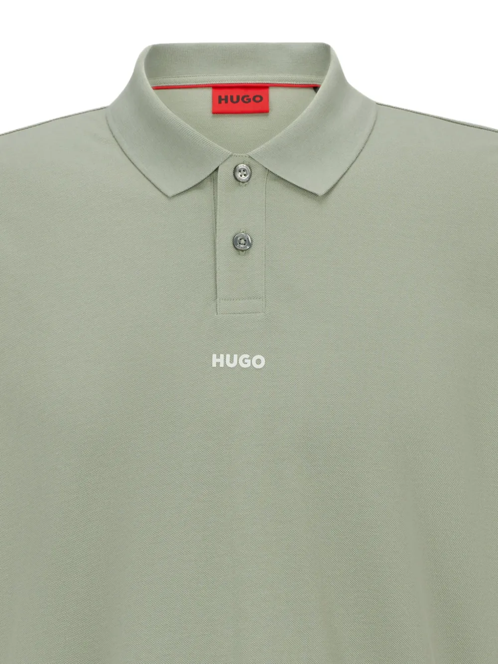 HUGO Camisa polo Dangula com logo | Image 2