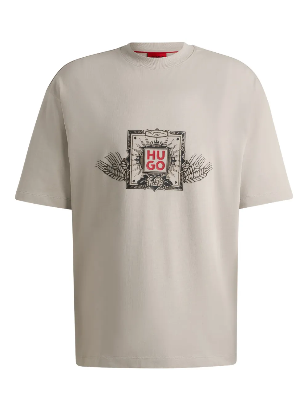 HUGO Camiseta Deytimo com estampa | Neutro | Image 1