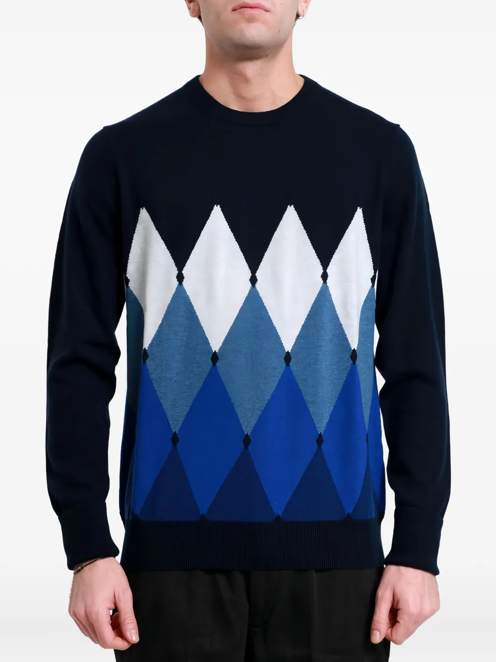 Ballantyne argyle-pattern sweater | Knitted Sweaters | Image 2