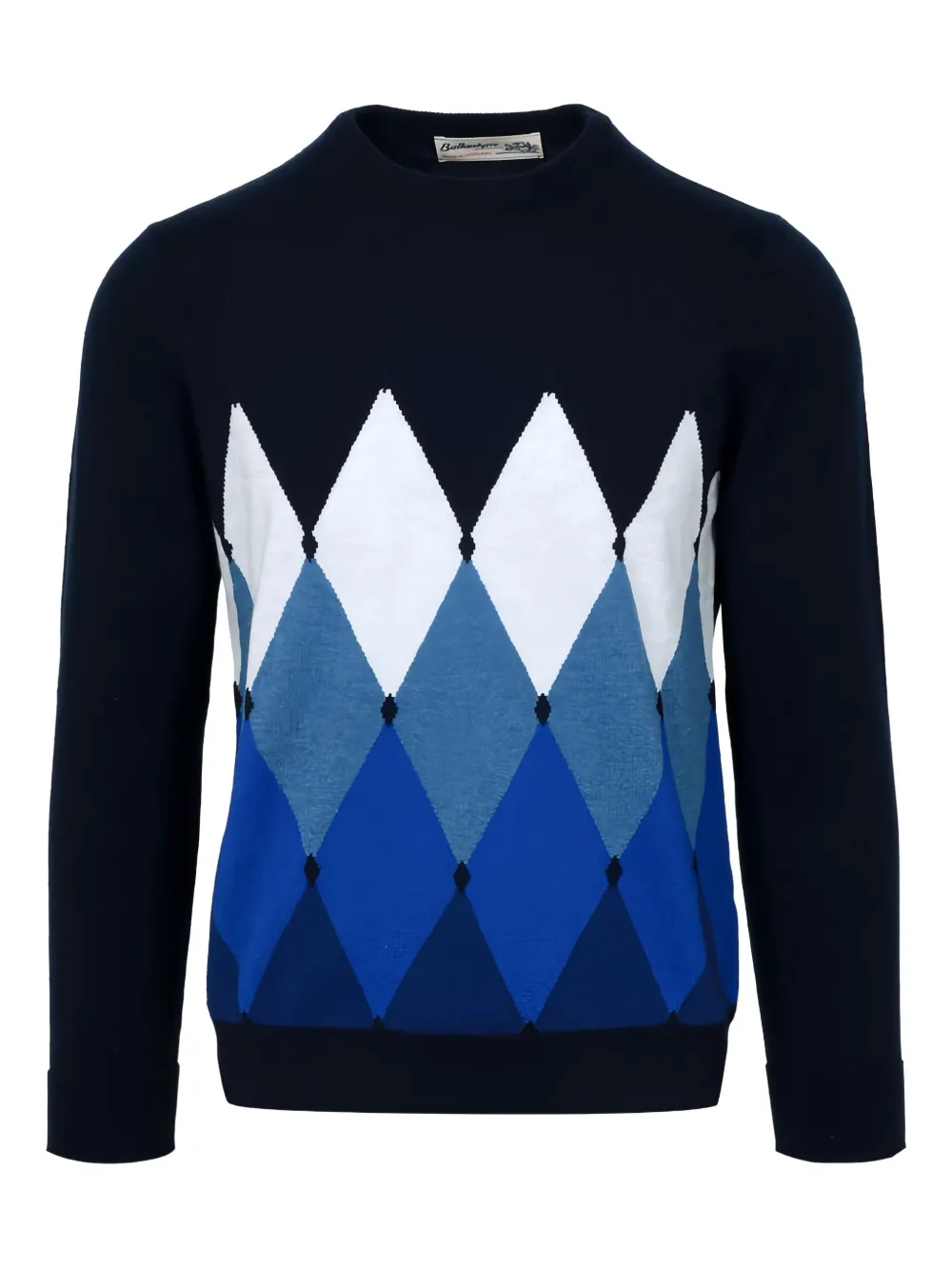 Ballantyne argyle-pattern sweater | Blue | Image 1