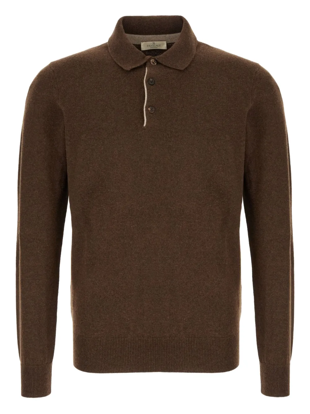 PANICALE button polo shirt | Brown | Image 1
