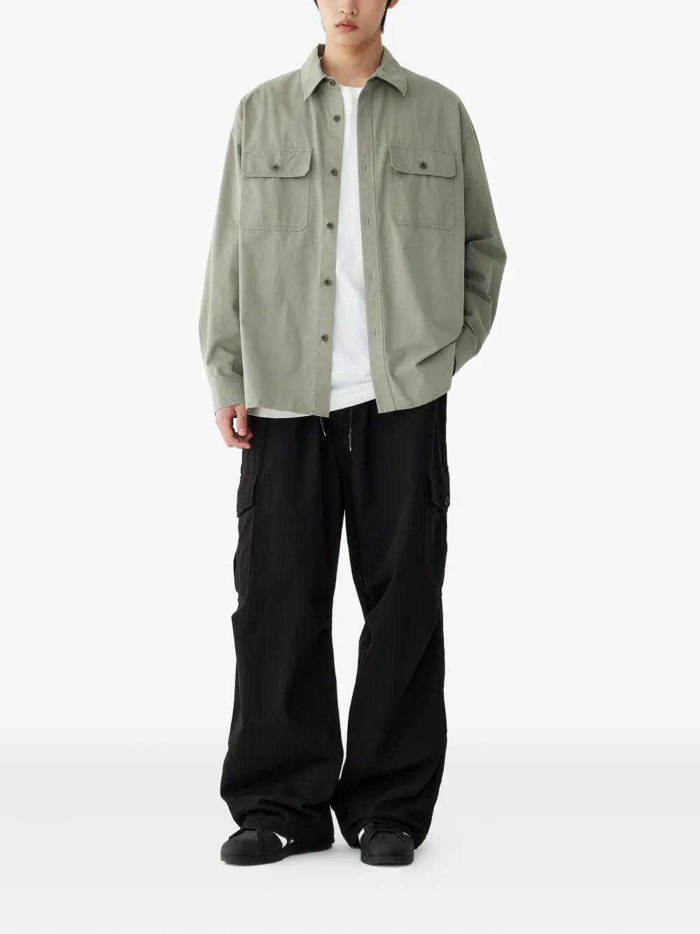 STUDIO TOMBOY string-banded trousers - Zwart