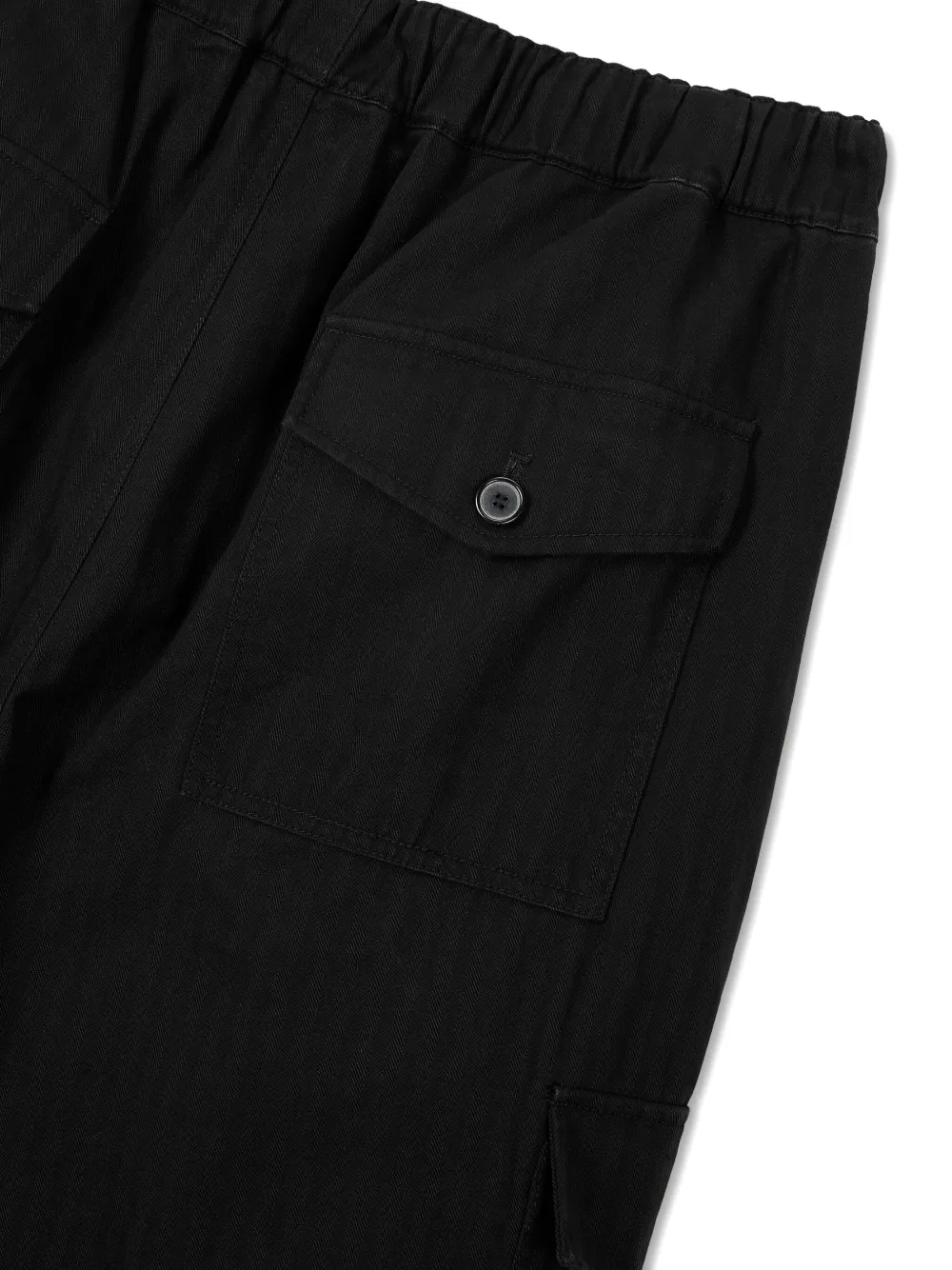 Studio Tomboy String-banded Trousers In Black