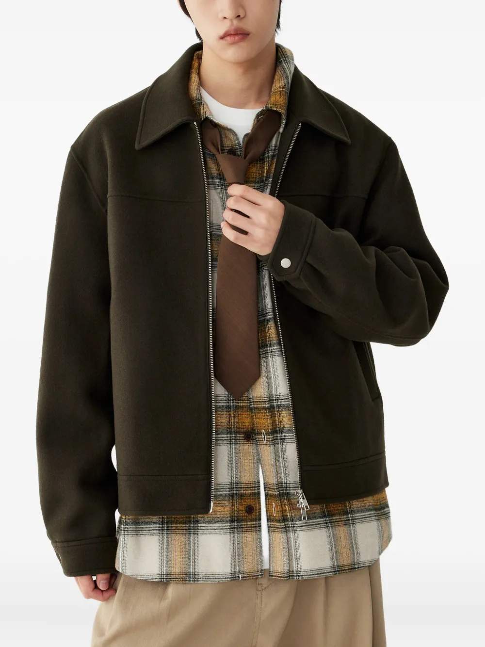 STUDIO TOMBOY zip-up wool jacket | Sport Jackets & Windbreakers | Image 2