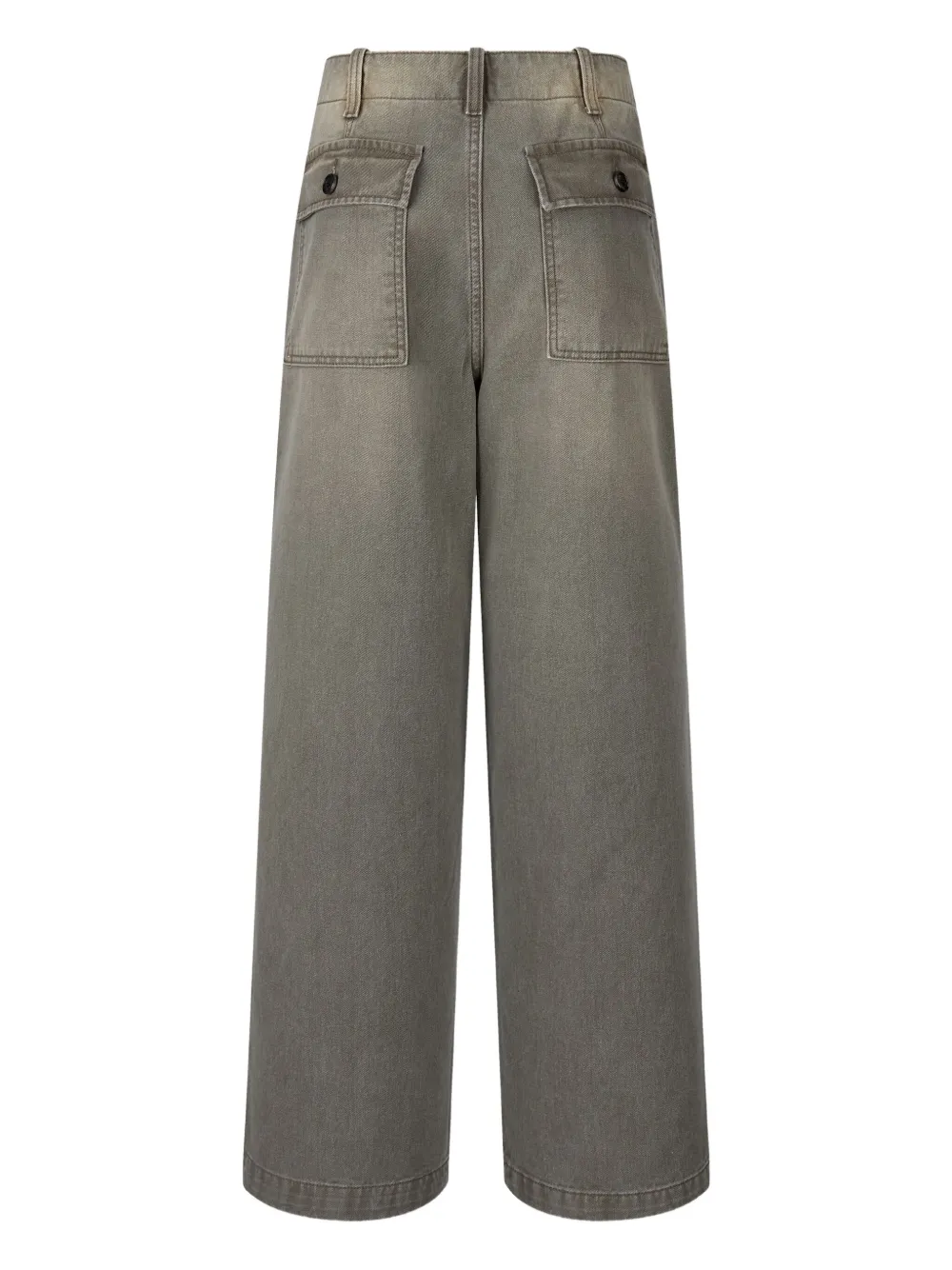 STUDIO TOMBOY cargo-pocket wide-leg trousers - Grijs