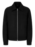 STUDIO TOMBOY zip-up wool jacket - Black