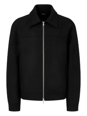 Amomento ジップアップ ボンバージャケット | ブラック | FARFETCH JP