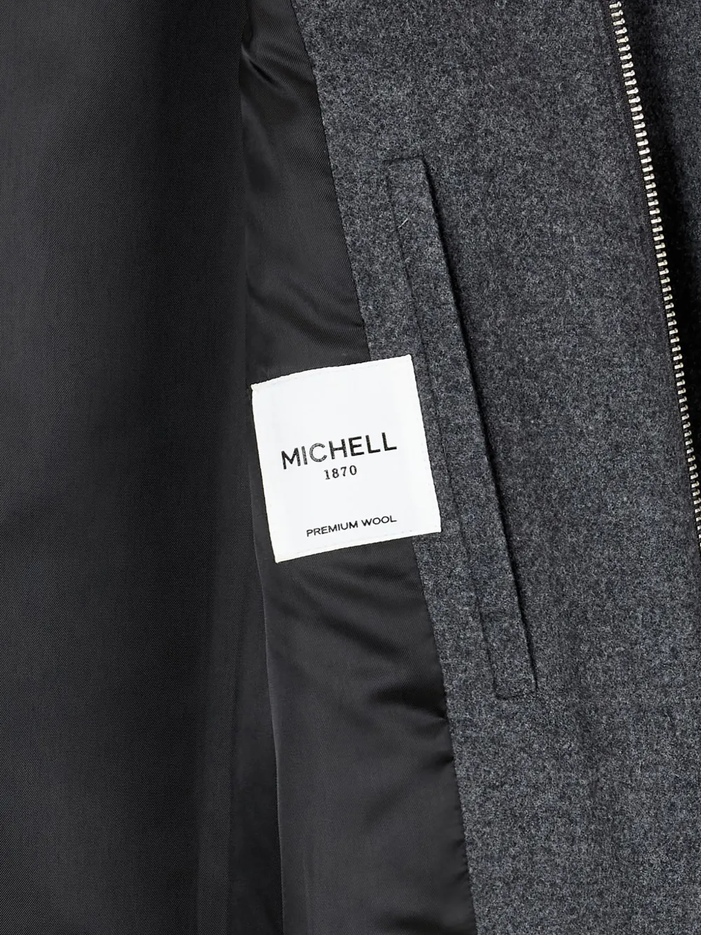 STUDIO TOMBOY Jack met rits Grijs