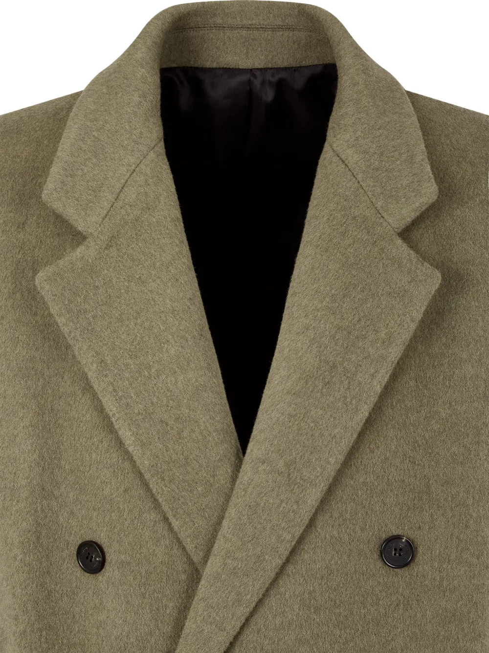 Studio Tomboy Double-breasted Coat In Brown