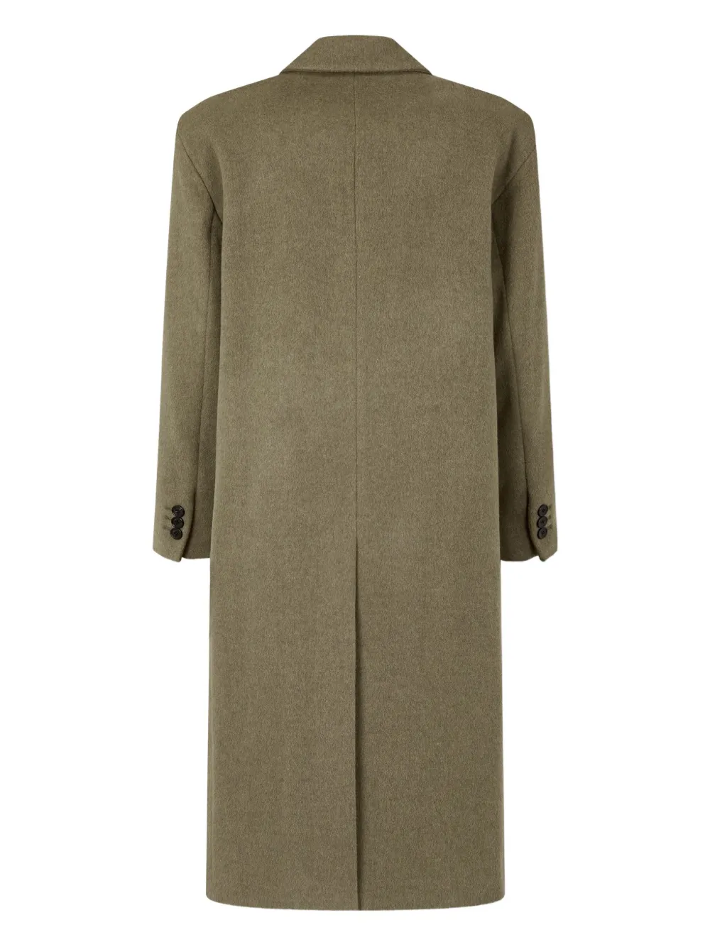 Studio Tomboy Double-breasted Coat In Brown