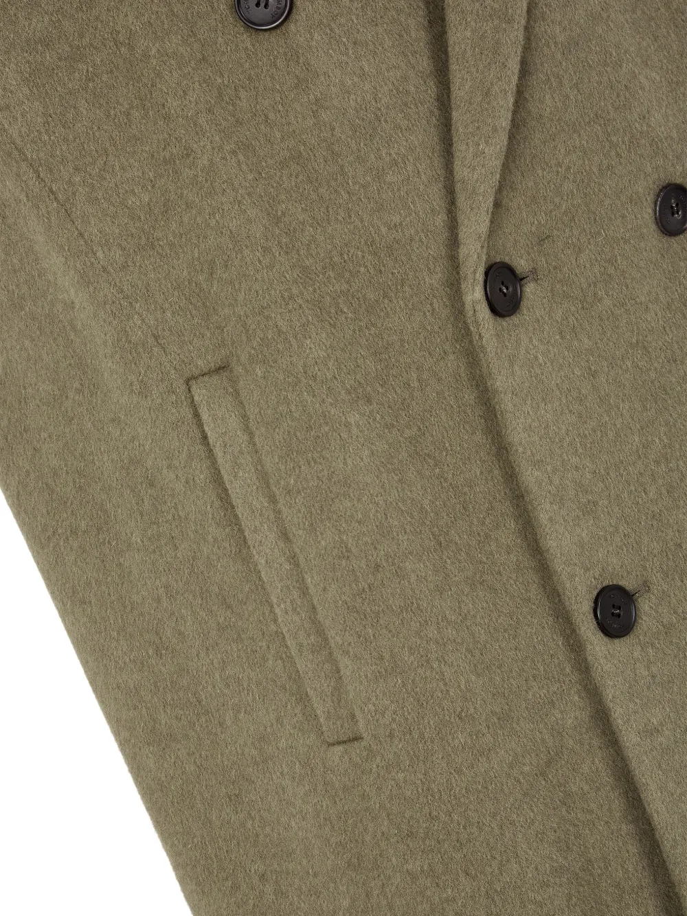 Studio Tomboy Double-breasted Coat In Brown