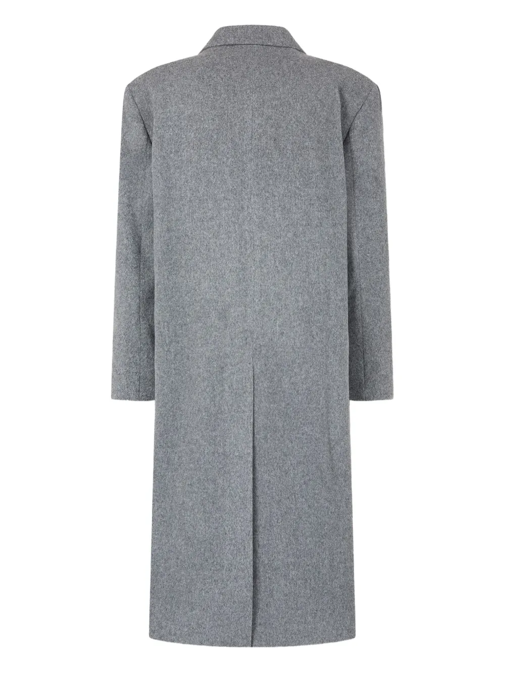 Studio Tomboy Tailored Single-breasted Coat In Gray