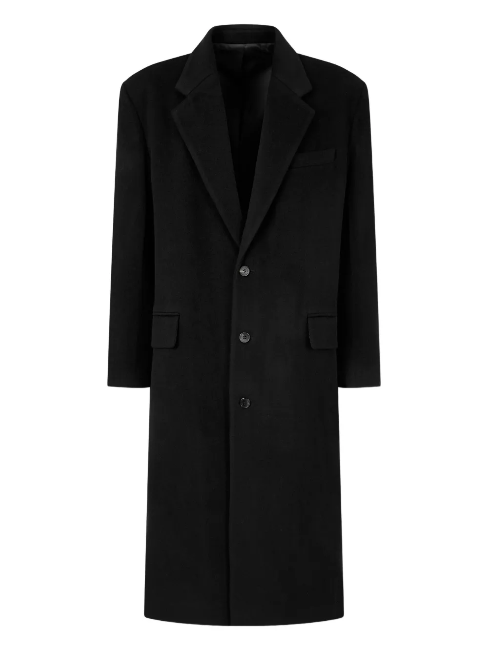 STUDIO TOMBOY abrigo de vestir con botones | negro | Image 1