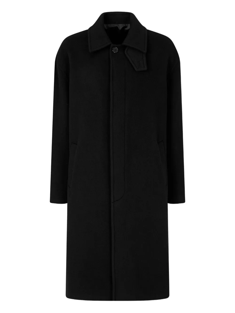 STUDIO TOMBOY buttoned welt-pocket coat | Black | Image 1