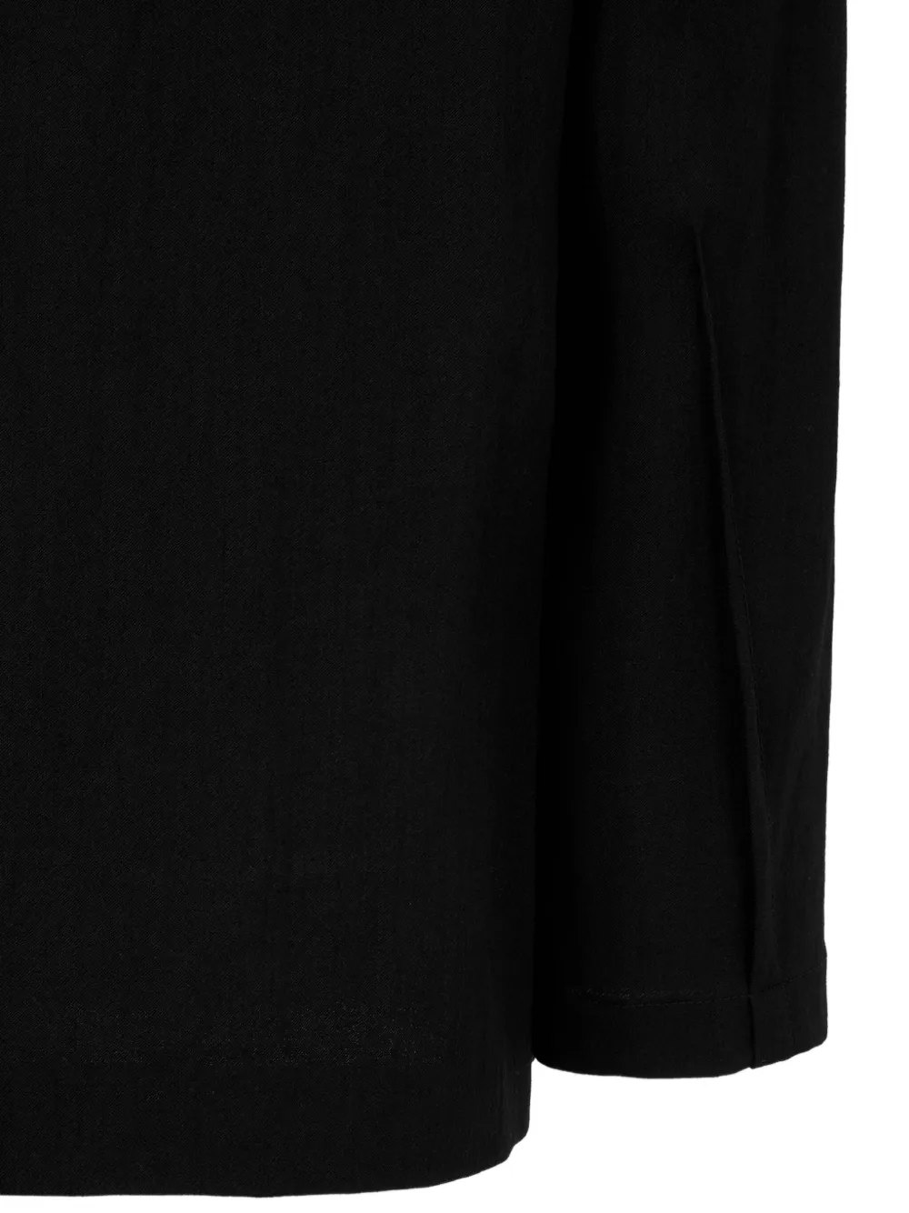 Studio Tomboy Darted Patch-pocket Blazer In Black