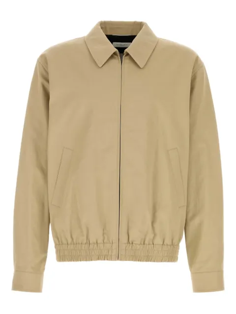 Saint Laurent gabardine zip-up jacket