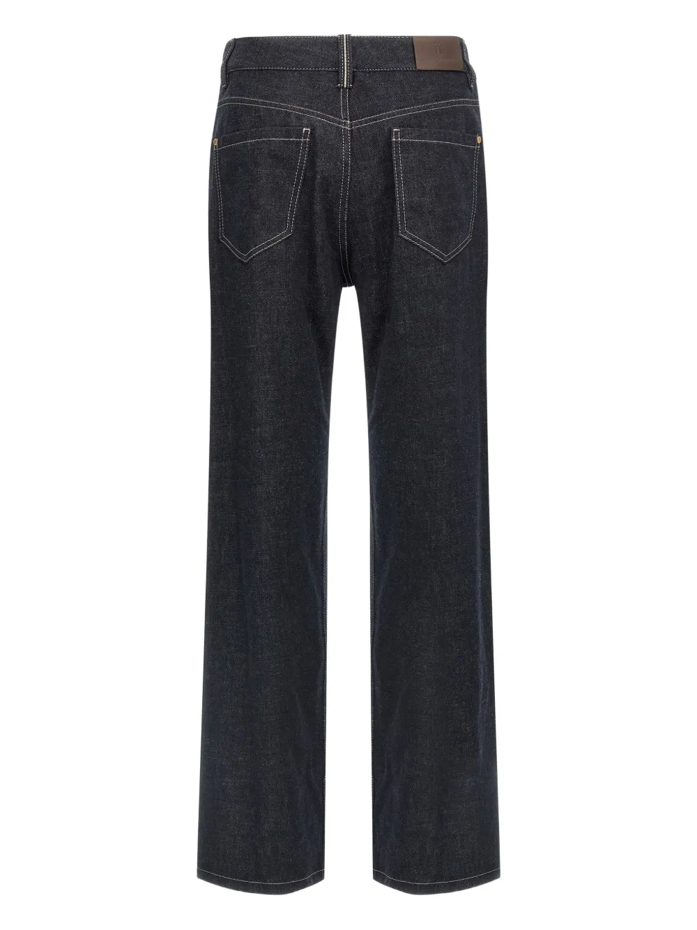 Brunello Cucinelli monile-detailed jeans - Blauw