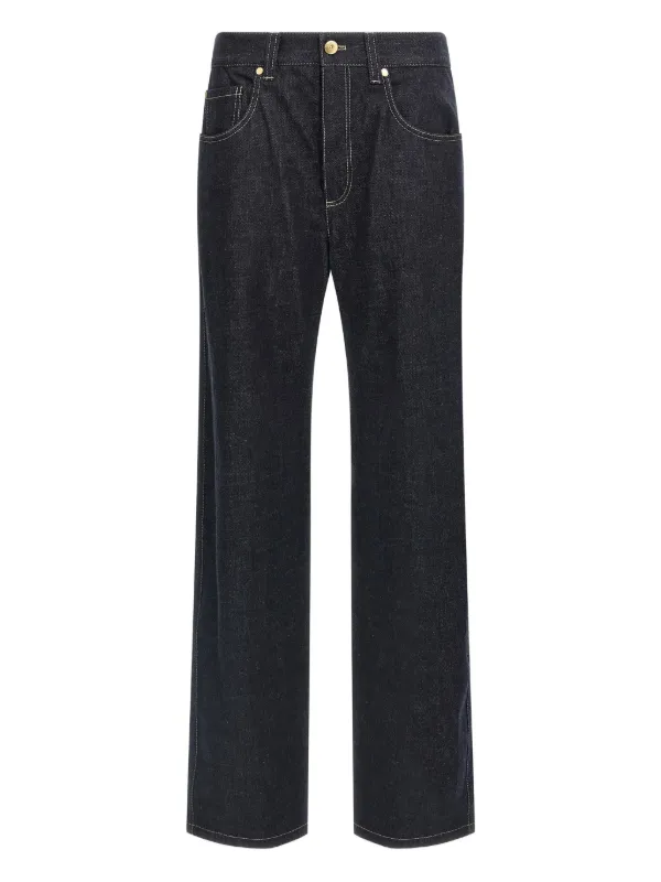 【美品】Brunello Cucinelli ブルーデニム｜ラグジュアリー ふわっとした感触を楽しみたい、ブルネロ クチネリ「リネン100