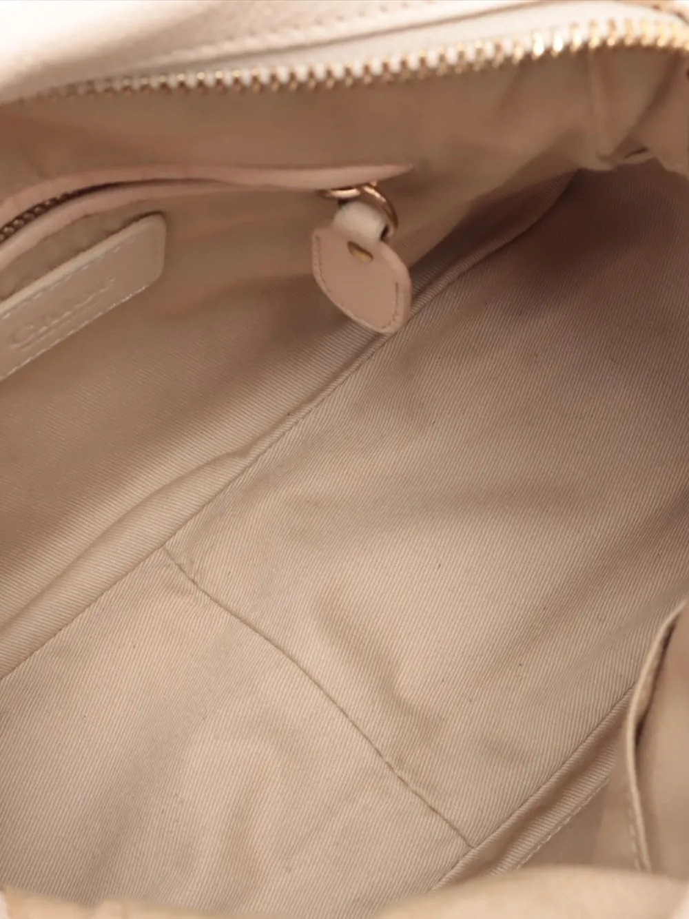 Pre-owned Chloé 2010-2020 Paraty 2way Tote Bag In Sand