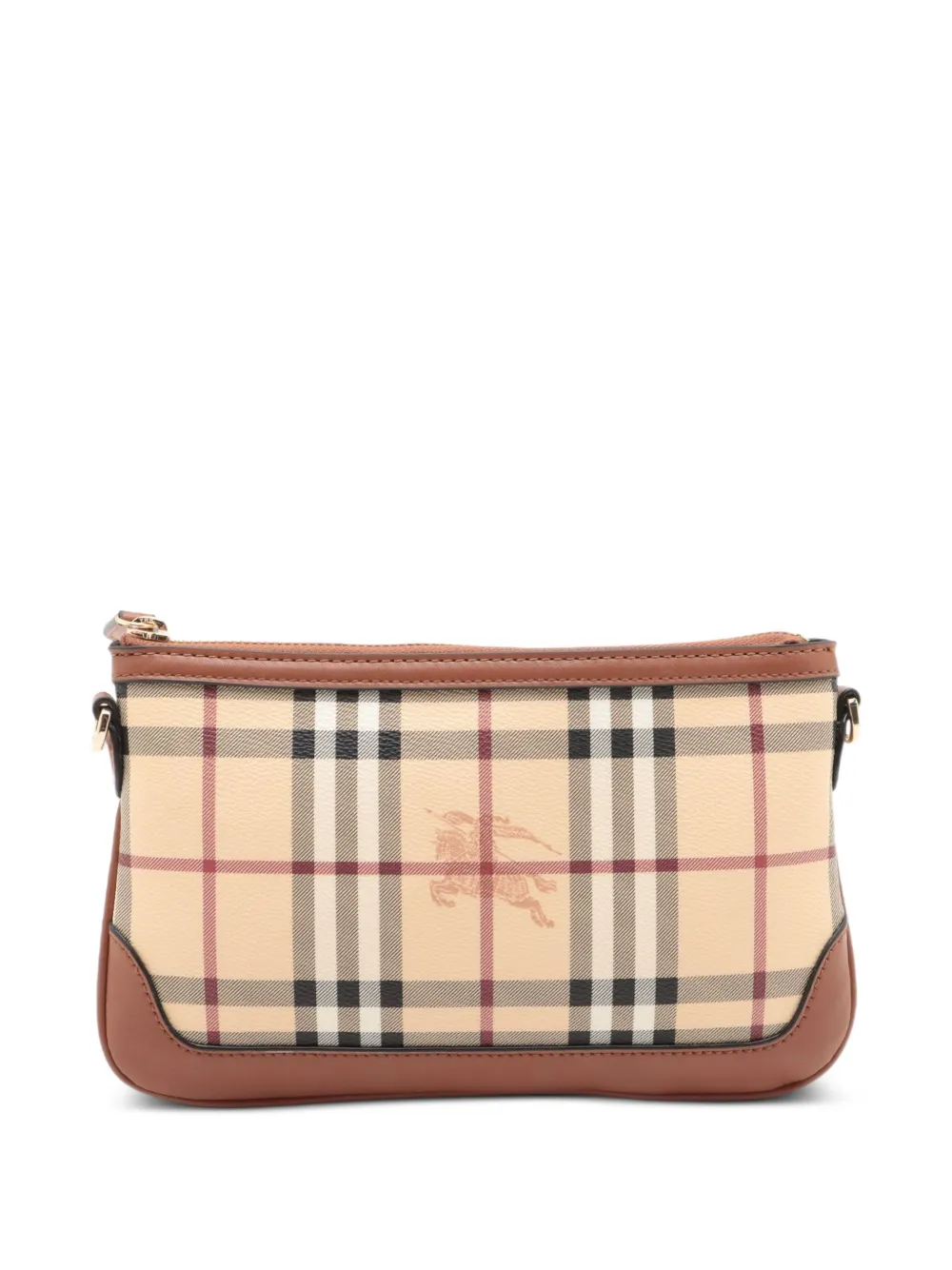 Burberry Pre-Owned 2000-2020s check-pattern leather shoulder bag | Image 2
