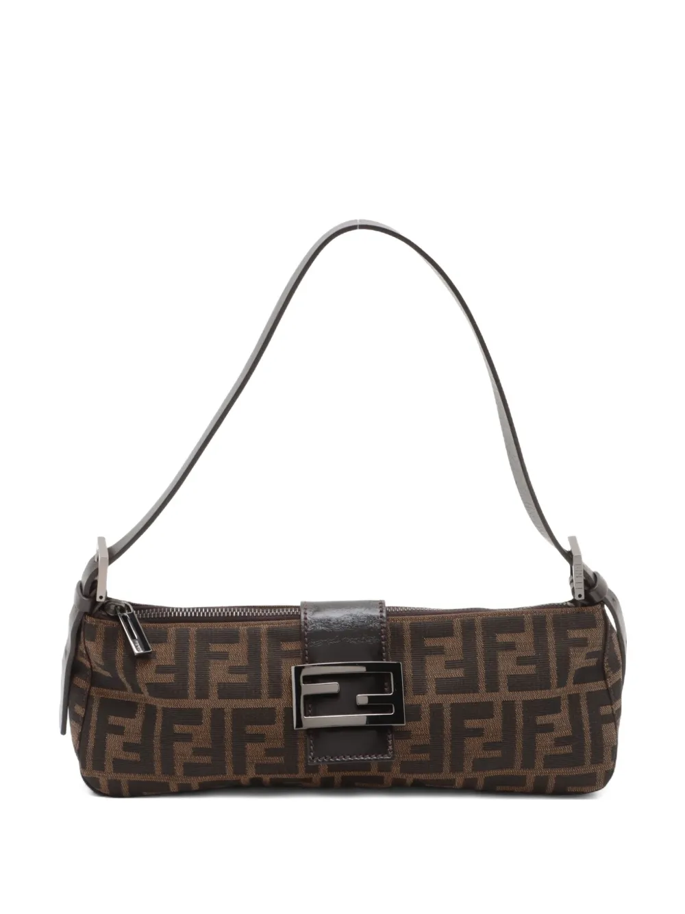Fendi Pre-Owned 1980-1990 Zucca Baguette shoulder bag | Brown | Image 1