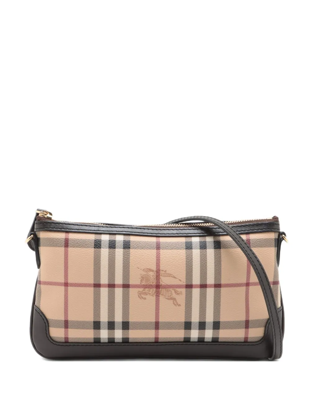 Burberry Pre-Owned 2000-2020 check-pattern shoulder bag | Neutrals | Image 1