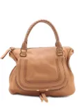 Chloé Pre-Owned 2010-2020 Marcie leather top-handle tote bag - Neutrals