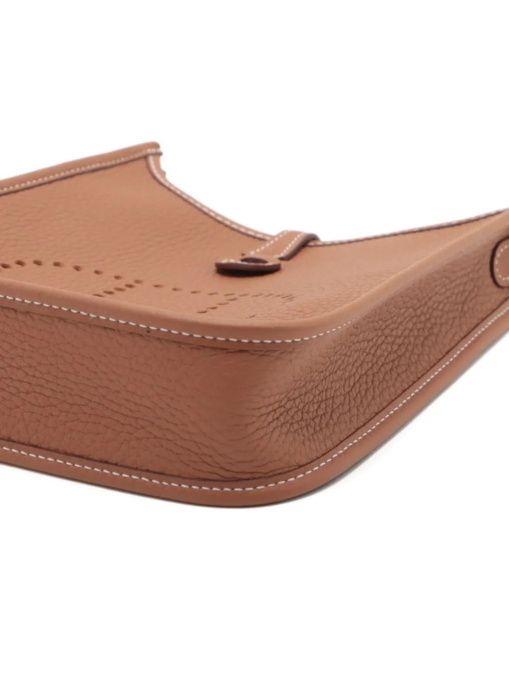 Pre-owned Hermes 2021 Evelyn Tpm Cross Body Bag In Brown