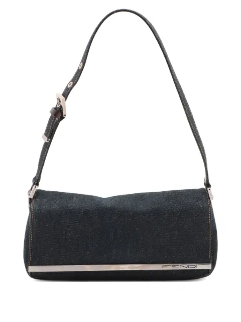 Fendi Pre-Owned 2000s denim shoulder bag