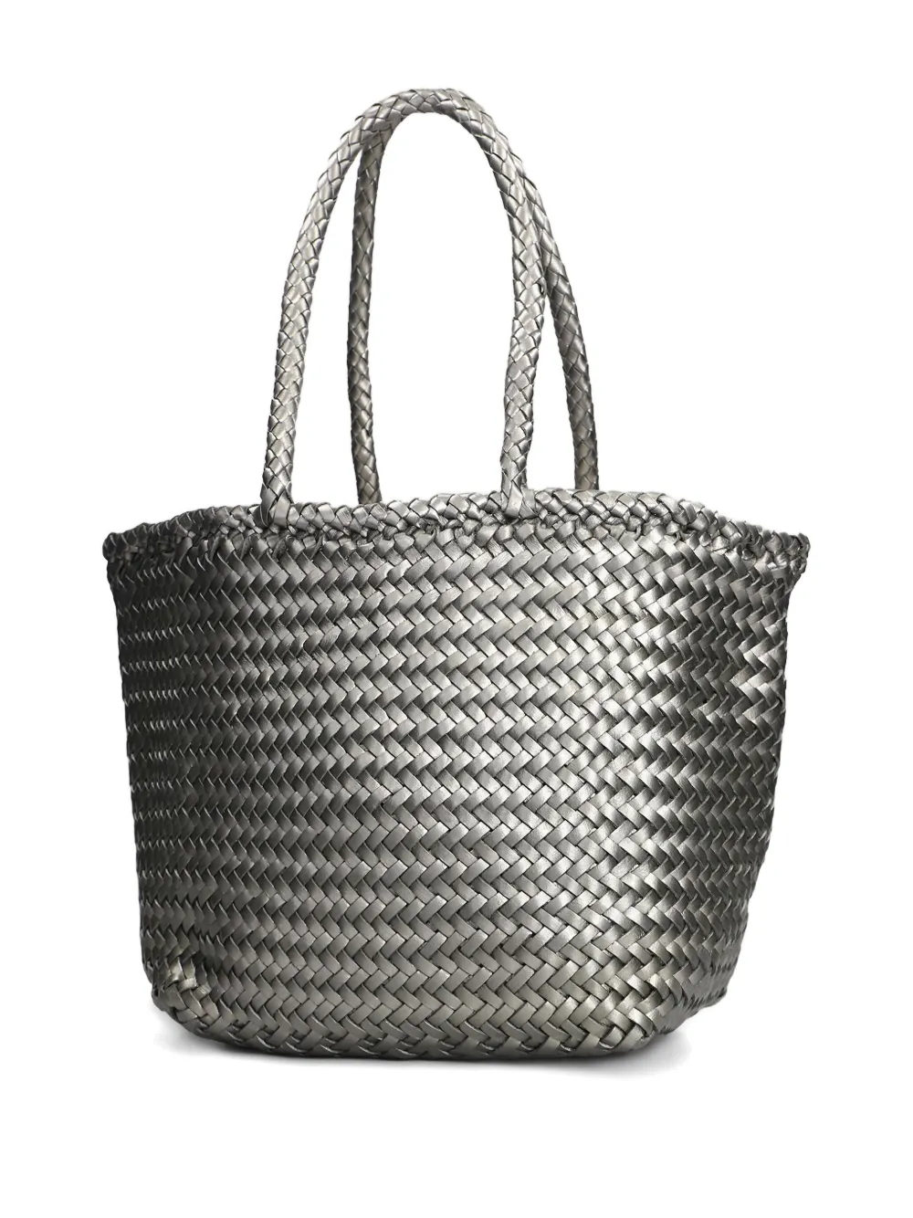 Dragon Diffusion Woven Tote Bag In Gray