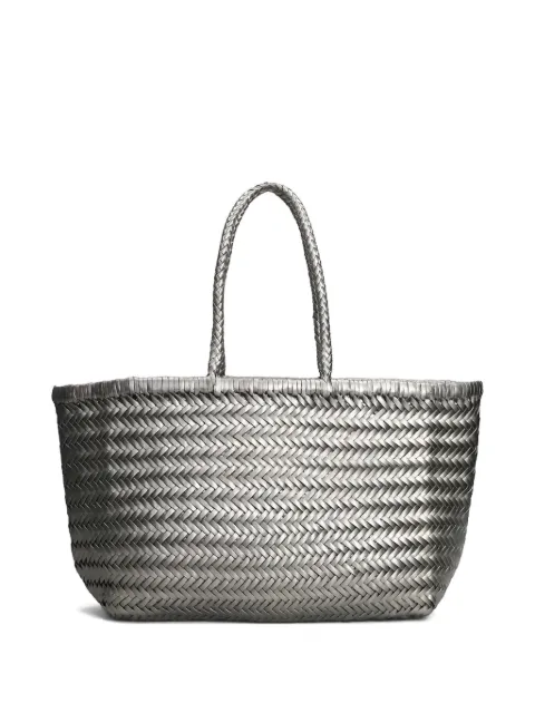 DRAGON DIFFUSION woven handle tote bag