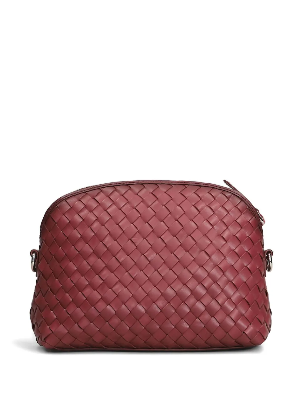 Dragon Diffusion Chunky Fellini Woven Cross Body Bag In Red