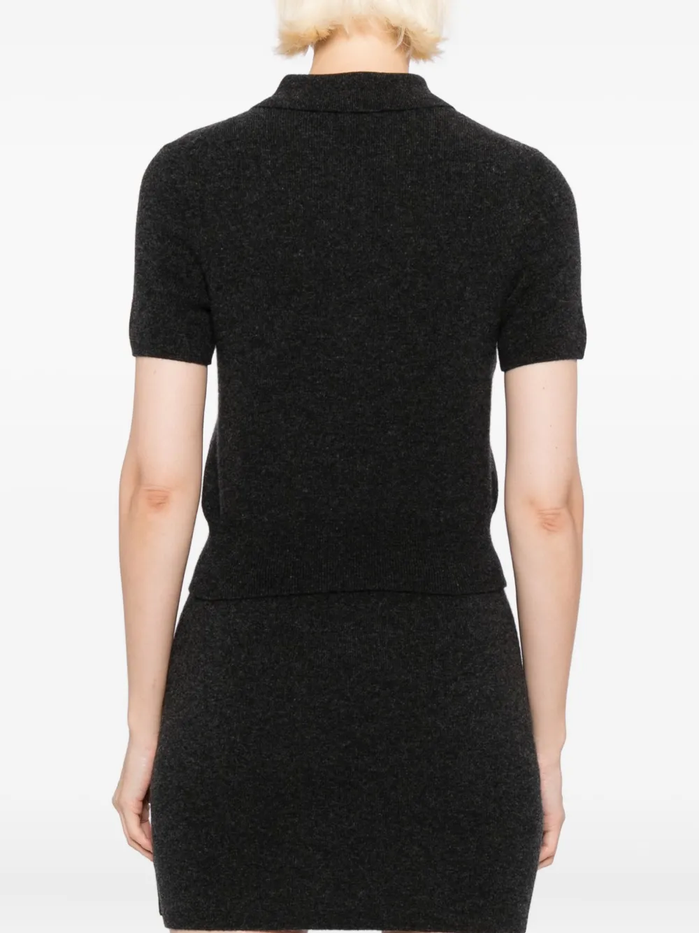 Alexander Wang Top met logopatch Grijs