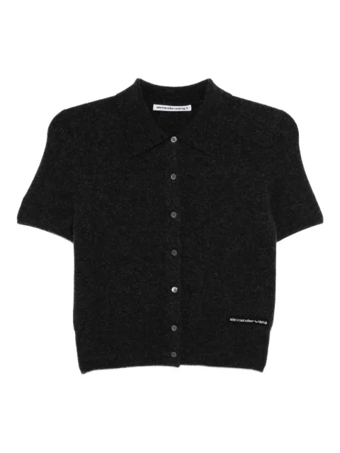 Alexander Wang logo-patched top