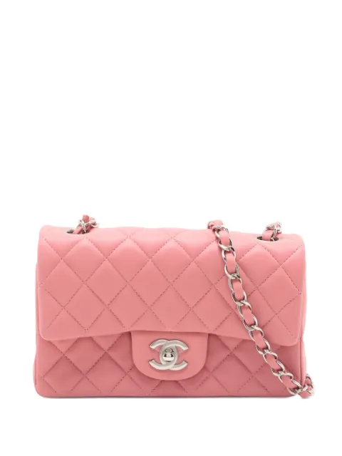 CHANEL Pre-Owned 2013-2014 Mini Flap chain shoulder bag