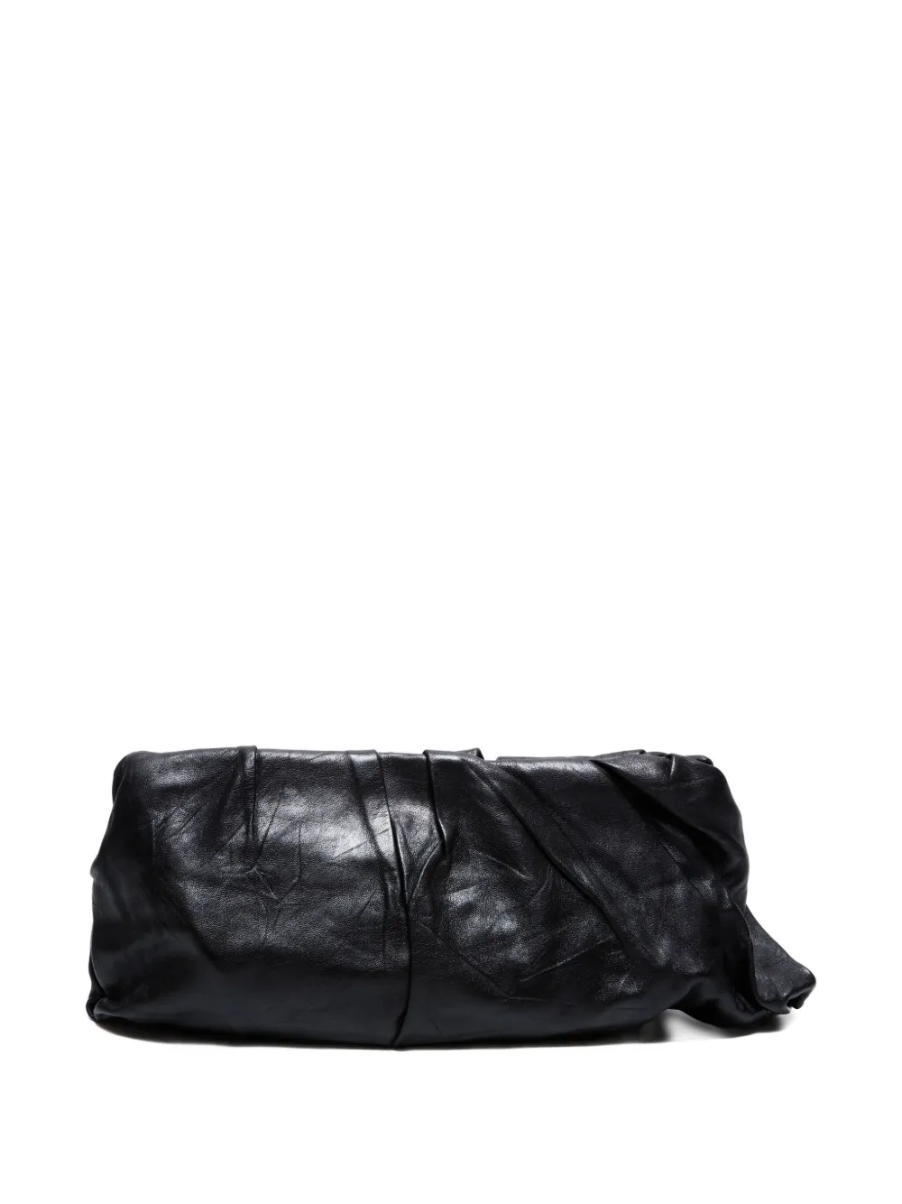 Prada Pre-Owned 2010s pleated leather clutch bag | Image 2