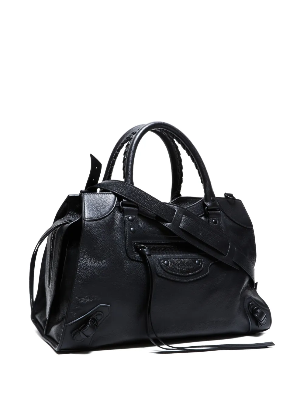 Pre-owned Balenciaga 2020-2024 Neo Classic City Tote Bag In Black