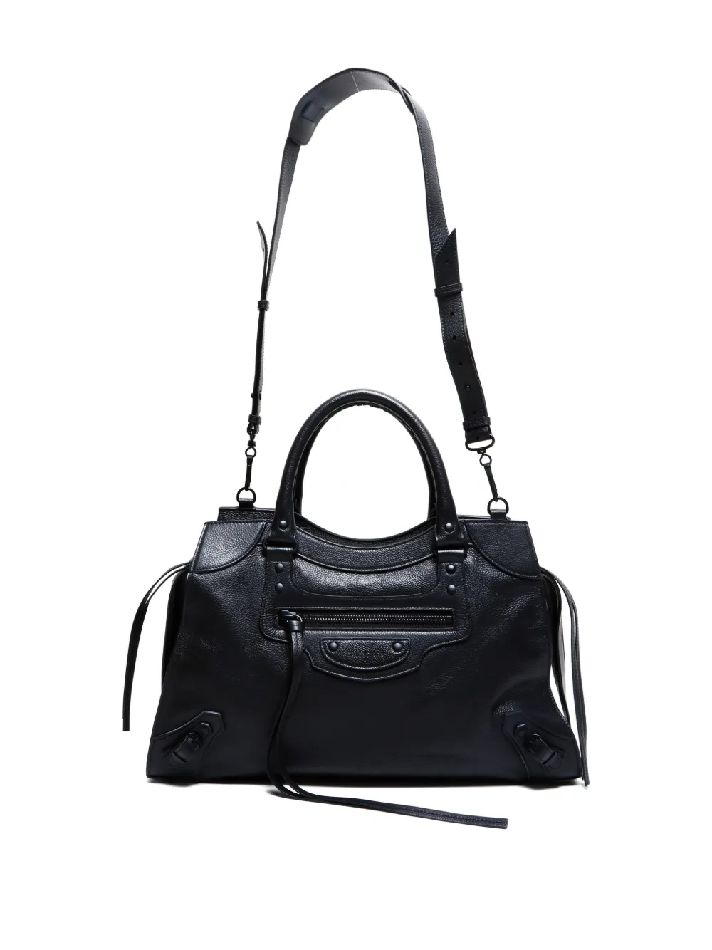 Pre-owned Balenciaga 2020-2024 Neo Classic City Tote Bag In Black