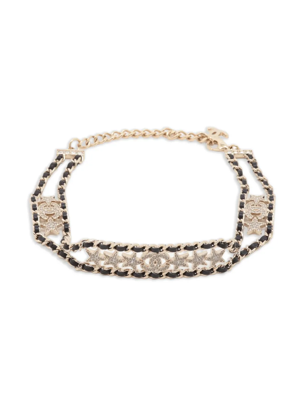 CHANEL Pre-Owned 2023 CC star-detail necklace | Gold | Image 1