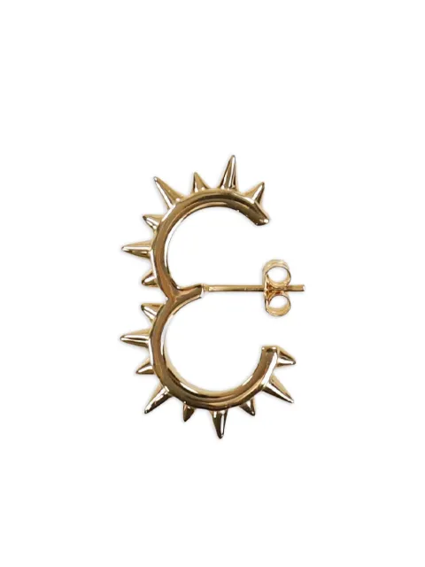 Alan Crocetti spike-embellished hoop earring