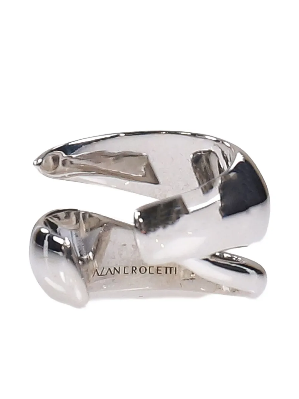 Curved Double-Ring Ear Cuff
