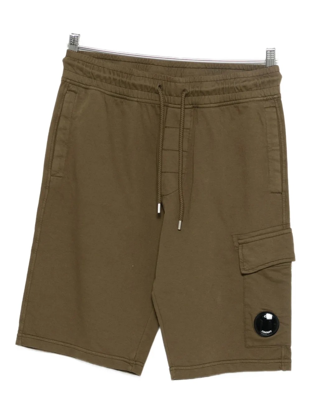 C.P. Company drawstring-waist cargo-pocket shorts - Verde