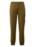 C.P. Company Diagonal Raised Fleece drawstring track pants - Green