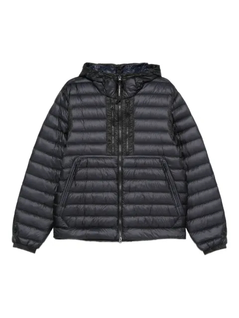 C.P. Company logo-print shirt jacket