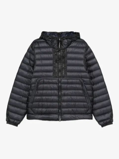 C.P. Company logo-print padded jacket