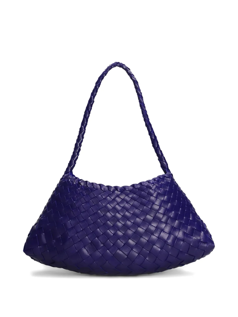 DRAGON DIFFUSION Rosanna woven-effect shoulder bag - Paars