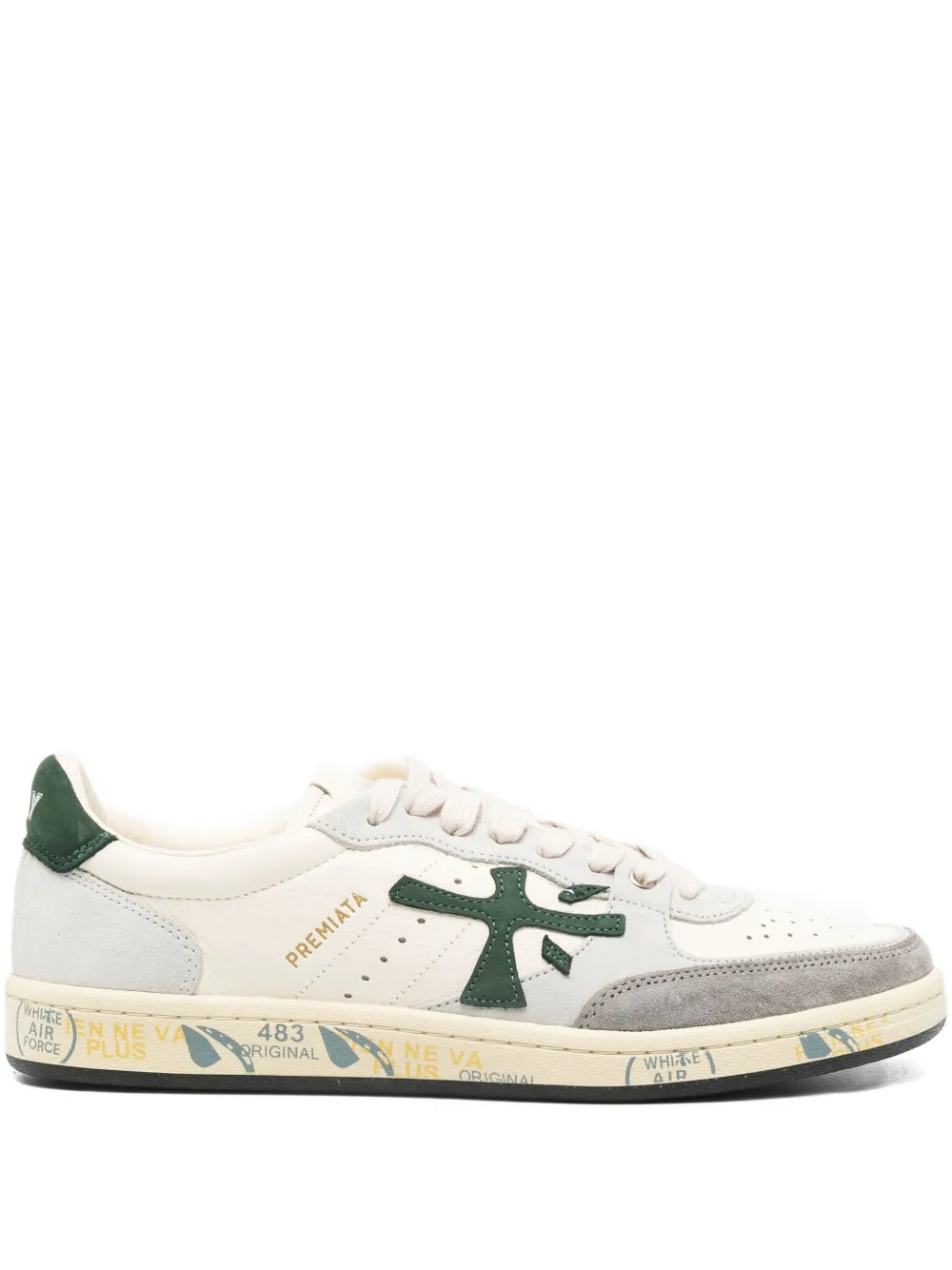 Premiata Basket Clay sneakers Beige